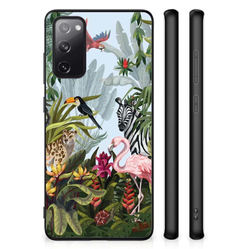 Dierenprint Telefoonhoesje voor Samsung Galaxy S20 FE Jungle B2C Telecom