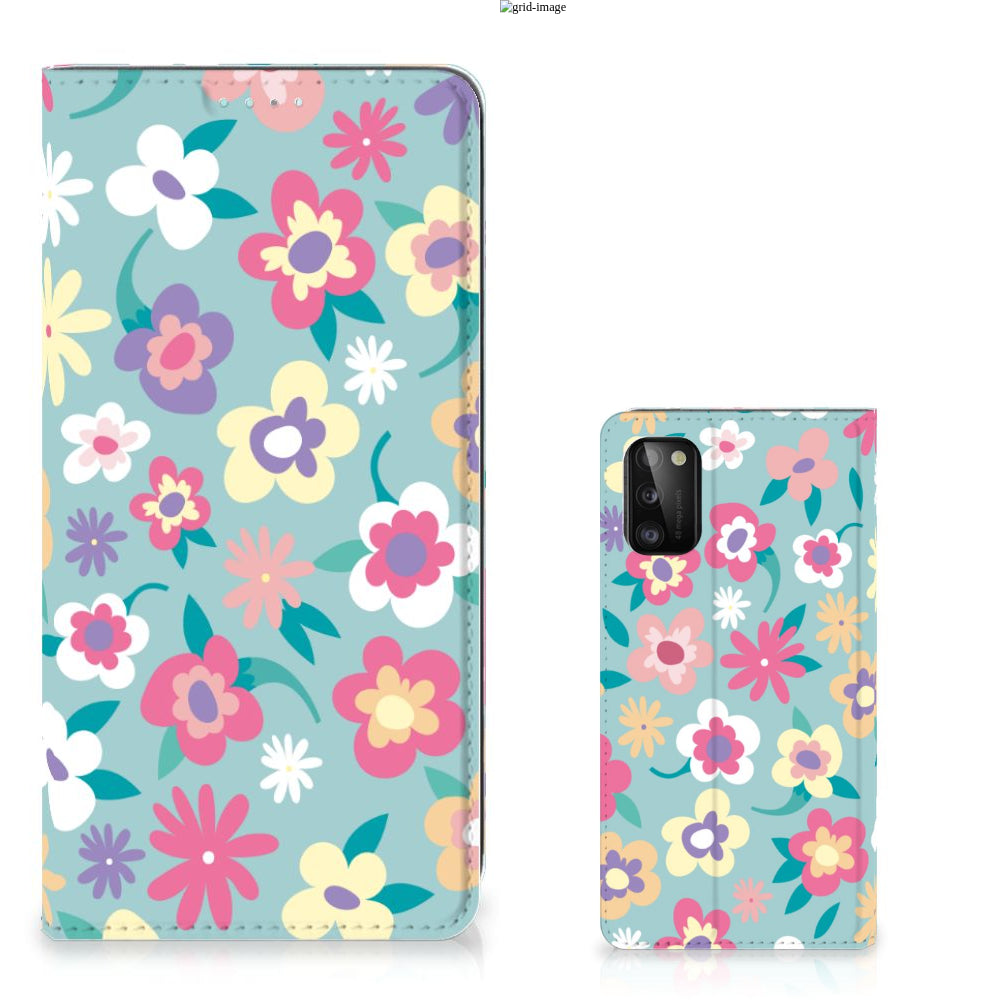 Samsung Galaxy A41 Smart Cover Flower Power