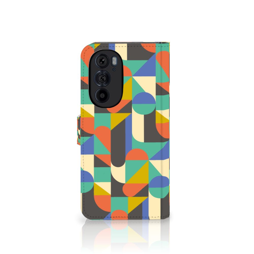 Motorola Edge 30 Pro Telefoon Hoesje Funky Retro