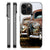 iPhone 15 Pro Max Silicone Back Case Vintage Auto