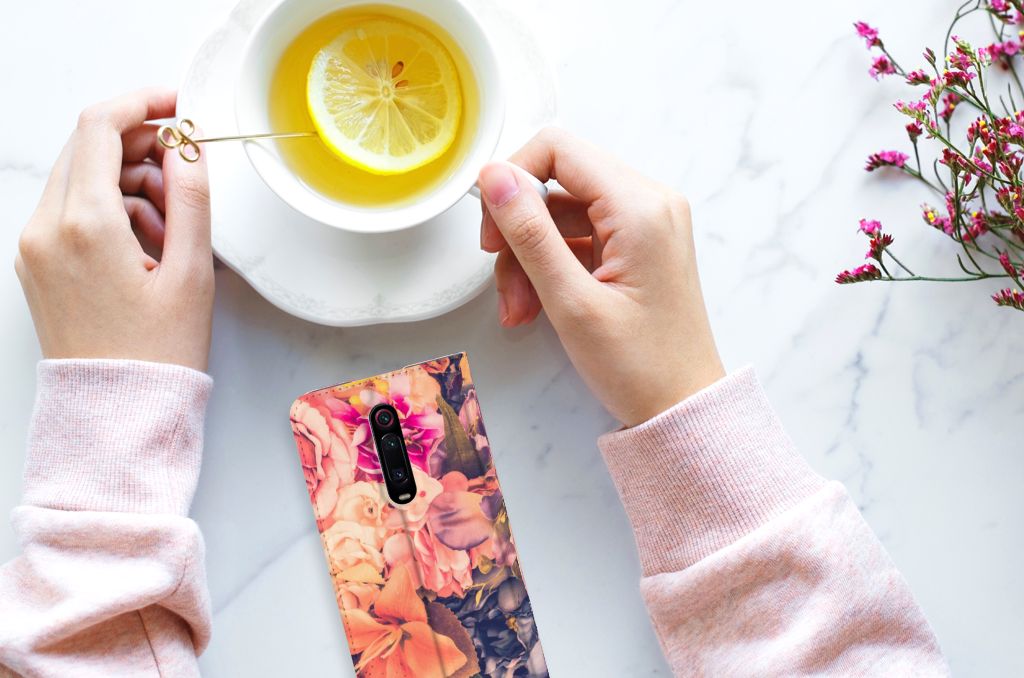 Xiaomi Redmi K20 Pro Smart Cover Bosje Bloemen