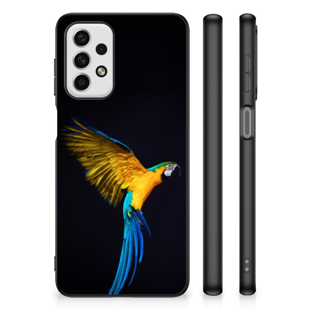 Samsung Galaxy A23 Dierenprint Telefoonhoesje Papegaai B2C Telecom