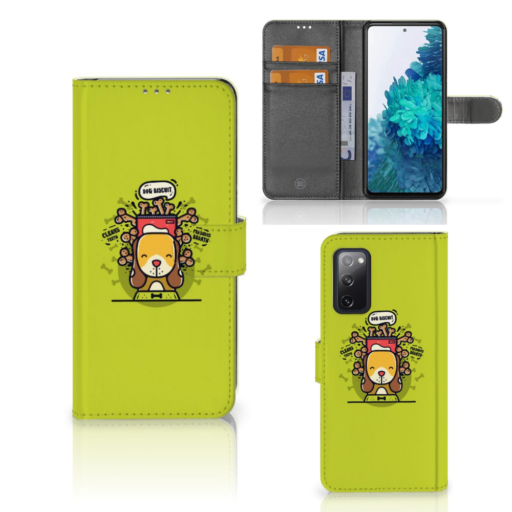 Samsung Galaxy S20 FE Leuk Hoesje Doggy Biscuit