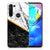 Motorola Moto G8 Power TPU Siliconen Hoesje Marmer Wit Zwart - Origineel Cadeau Man B2C Telecom
