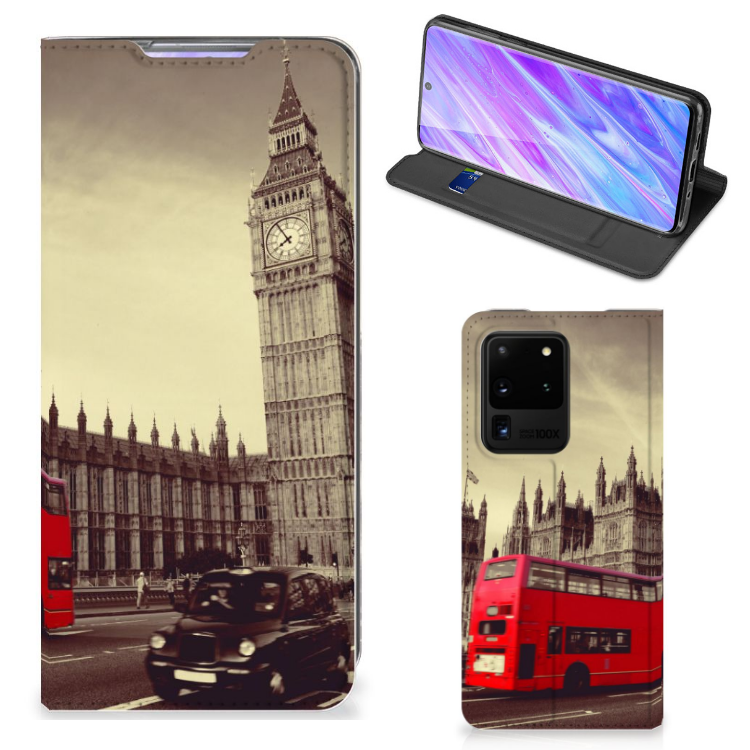 Samsung Galaxy S20 Ultra Book Cover Londen - B2C Telecom