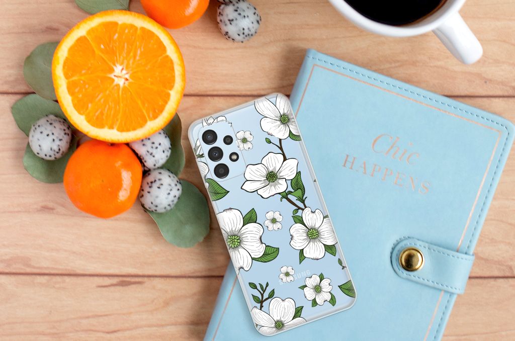 Samsung Galaxy A13 4G TPU Case Dogwood Flowers B2C Telecom