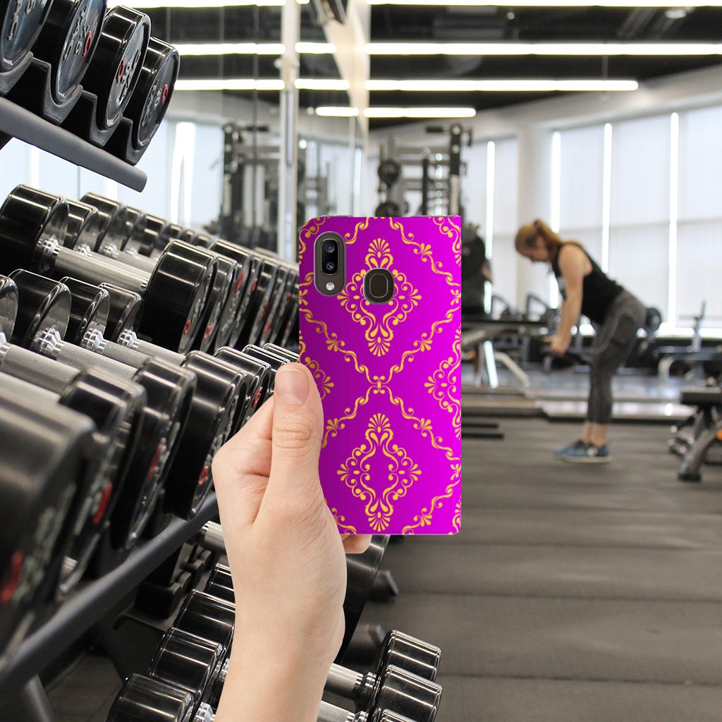 Telefoon Hoesje Samsung Galaxy A30 Barok Roze