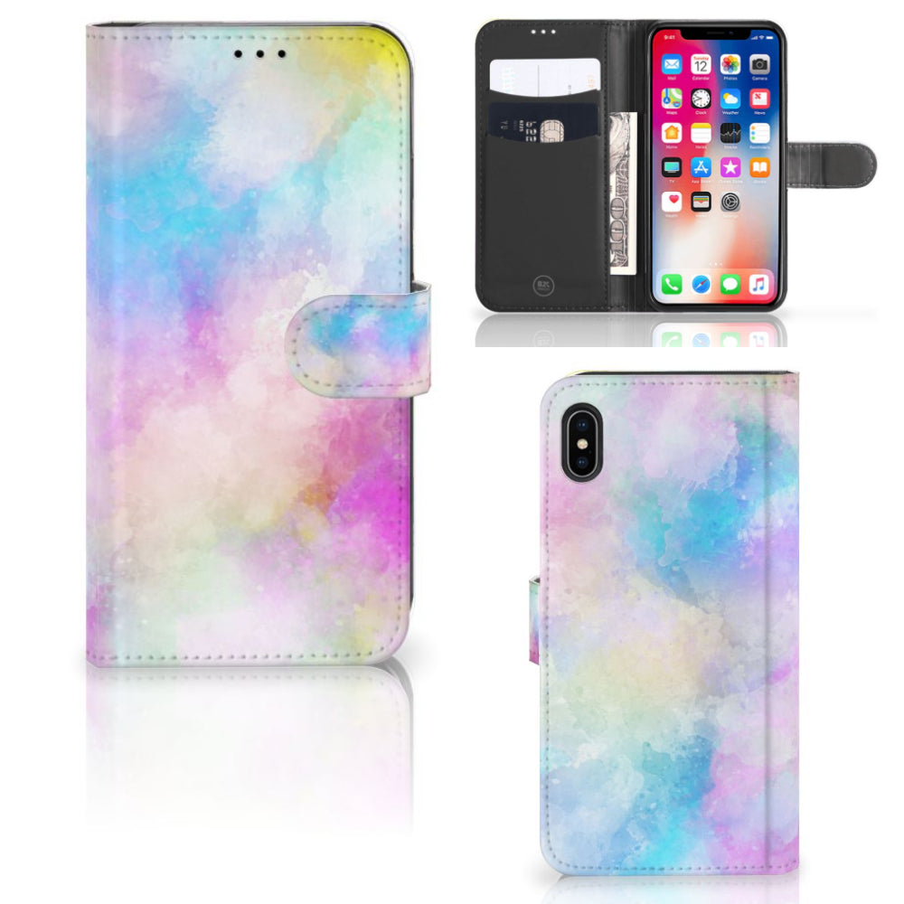 Hoesje Apple iPhone Xs Max Watercolor Light