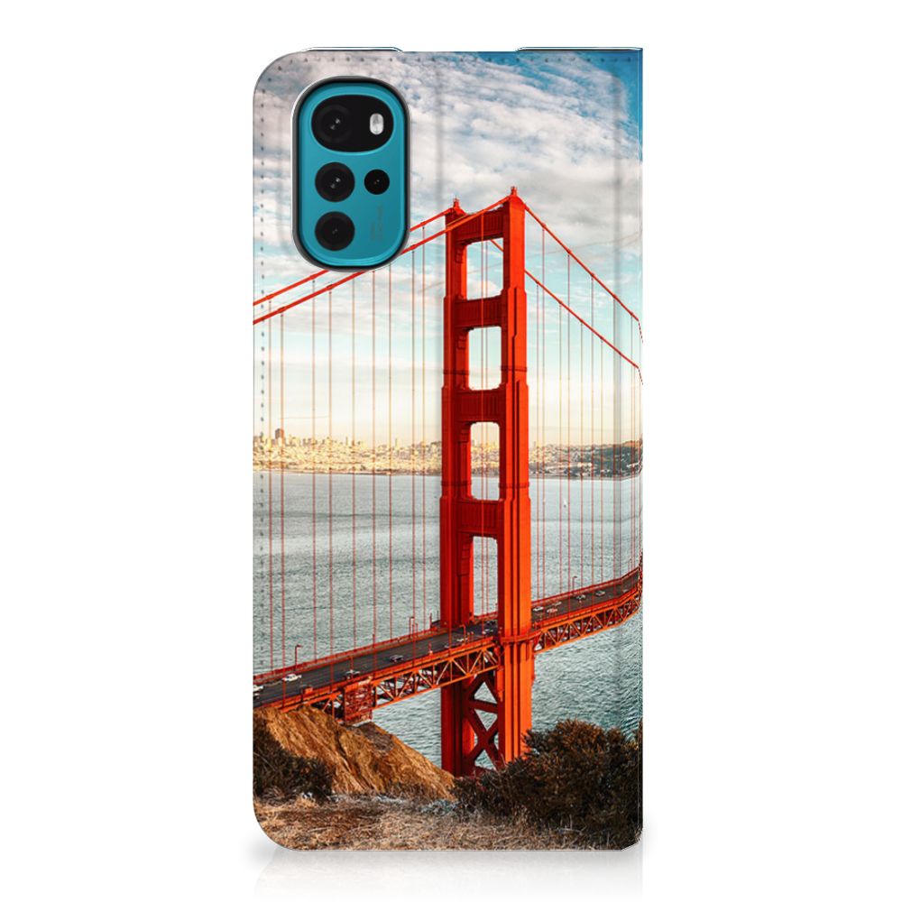 Motorola Moto G22 Book Cover Golden Gate Bridge - B2C Telecom