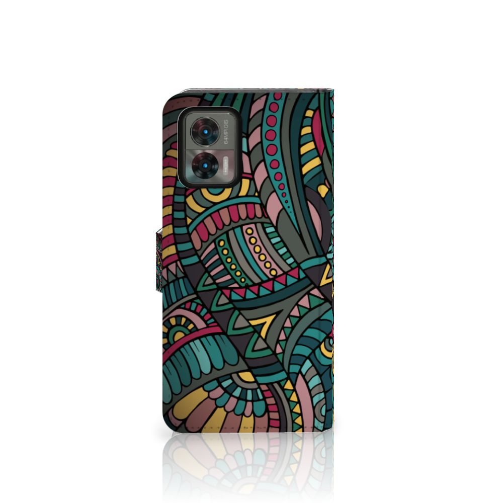 Motorola Edge 30 Neo Telefoon Hoesje Aztec