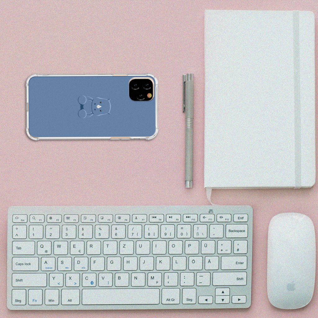 Apple iPhone 11 Pro Max Stevig Bumper Hoesje Baby Rhino