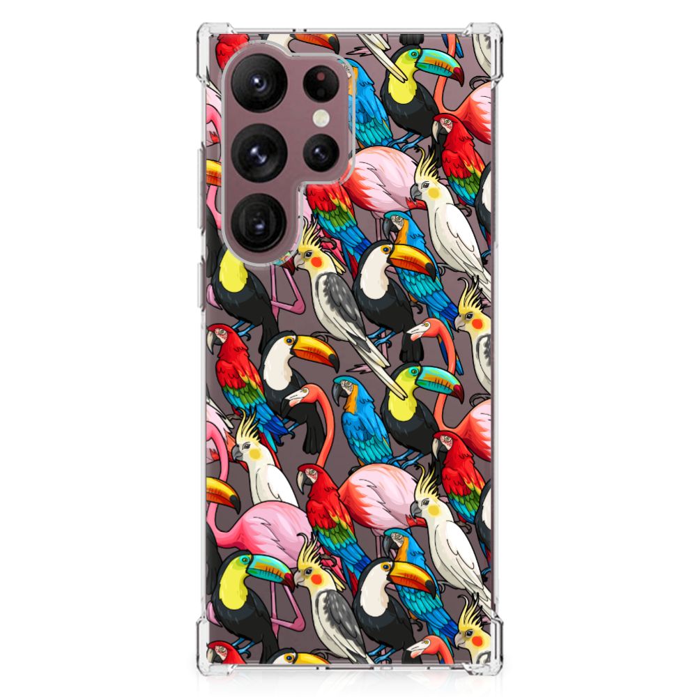 Samsung Galaxy S23 Ultra Case Anti-shock Birds