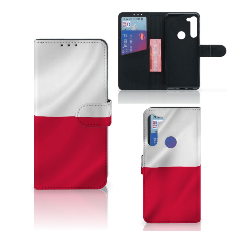 Motorola G8 Power Bookstyle Case Polen