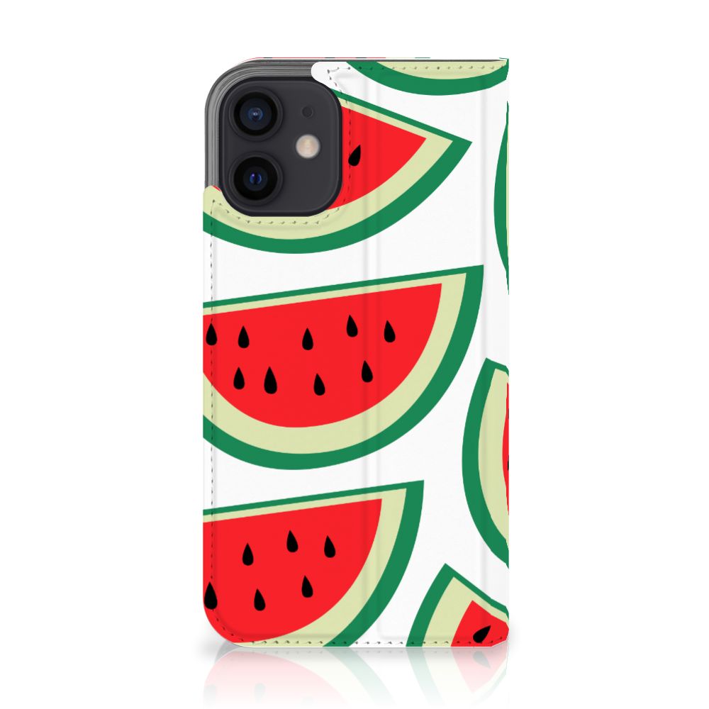 iPhone 12 Mini Flip Style Cover Watermelons - B2C Telecom