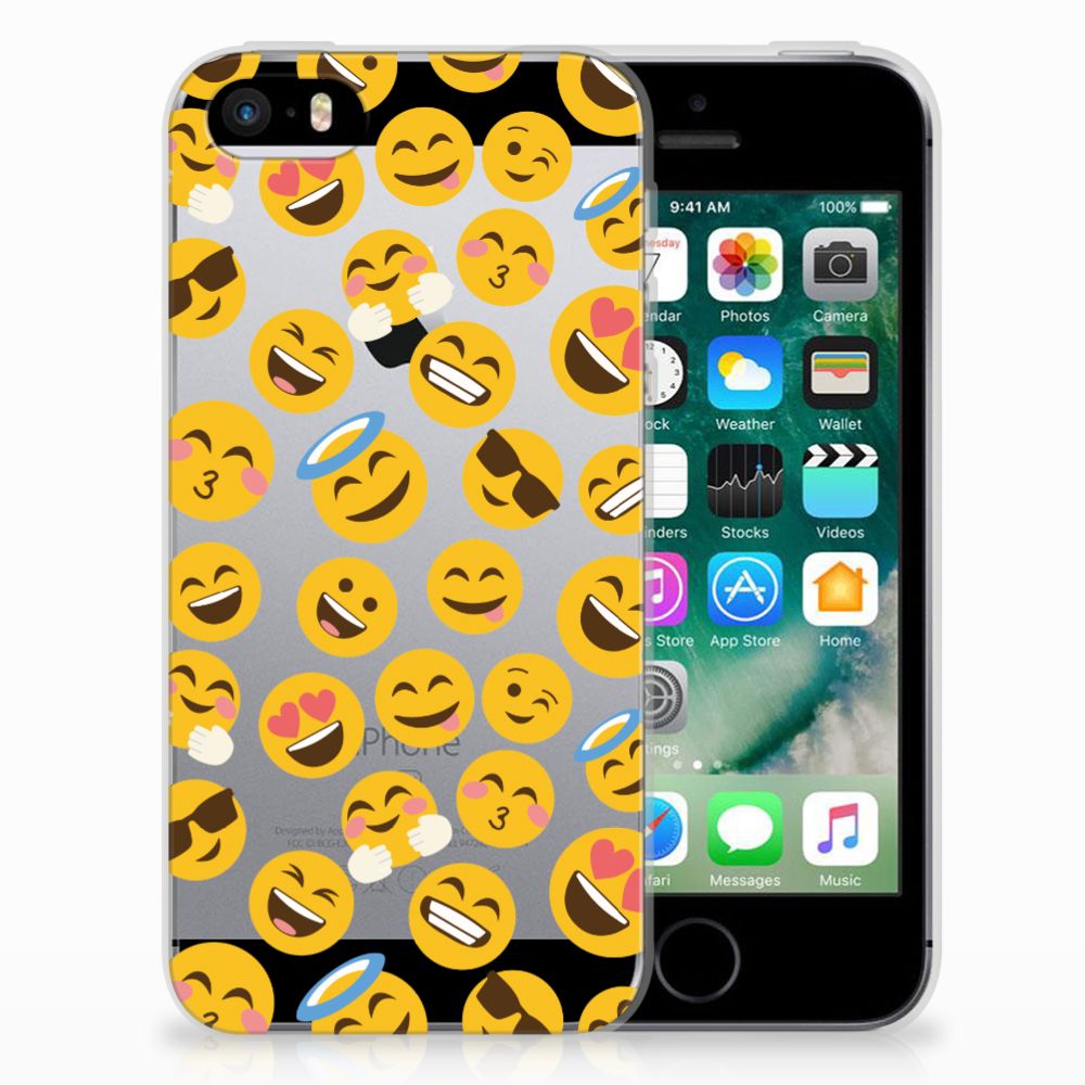 Apple iPhone SE | 5S TPU bumper Emoji