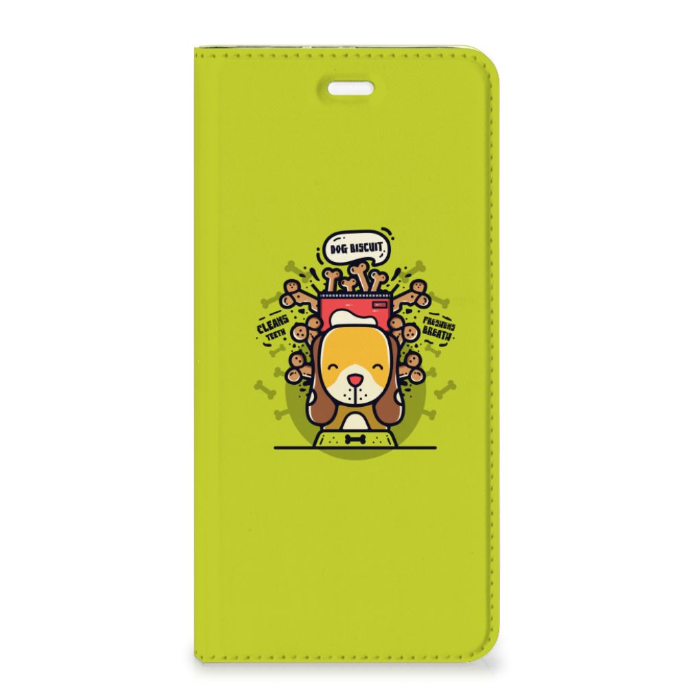 Huawei P10 Plus Magnet Case Doggy Biscuit