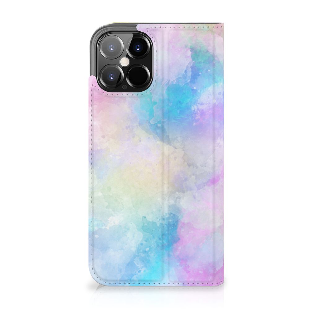 Bookcase iPhone 12 Pro Max Watercolor Light - B2C Telecom