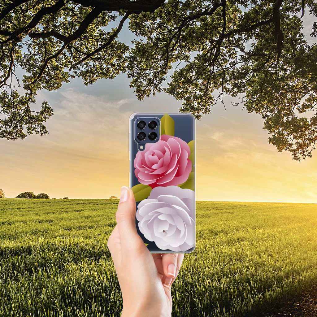 Samsung Galaxy M53 TPU Case Roses B2C Telecom