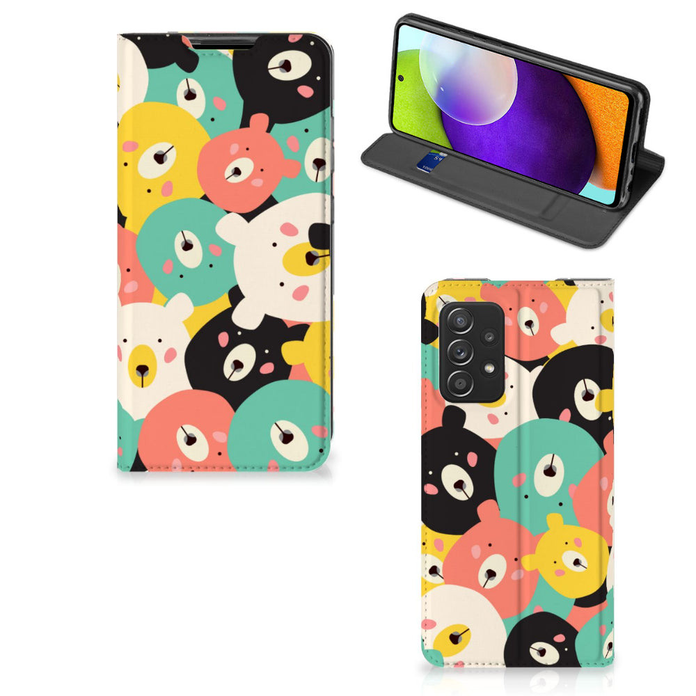 Samsung Galaxy A52 Magnet Case Bears