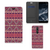 Nokia 5.1 (2018) Hoesje met Magneet Aztec Paars