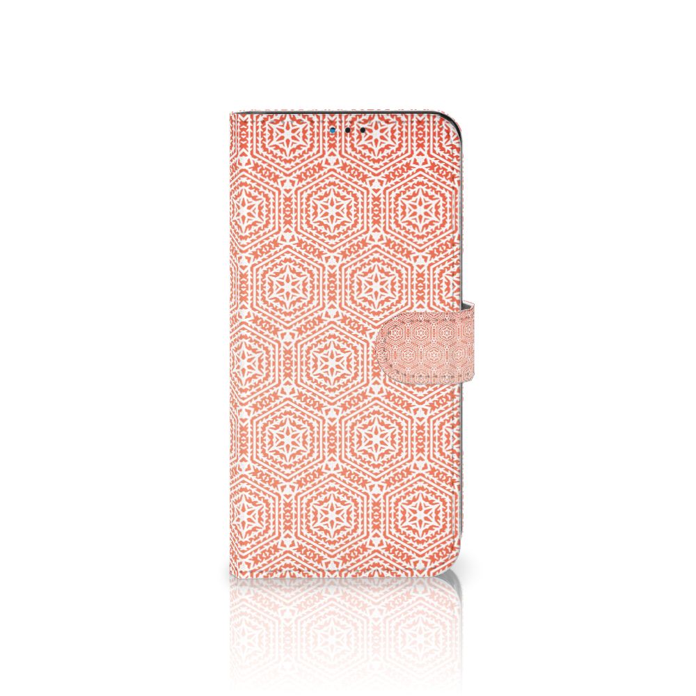 Motorola Moto G9 Play | E7 Plus Telefoon Hoesje Pattern Orange