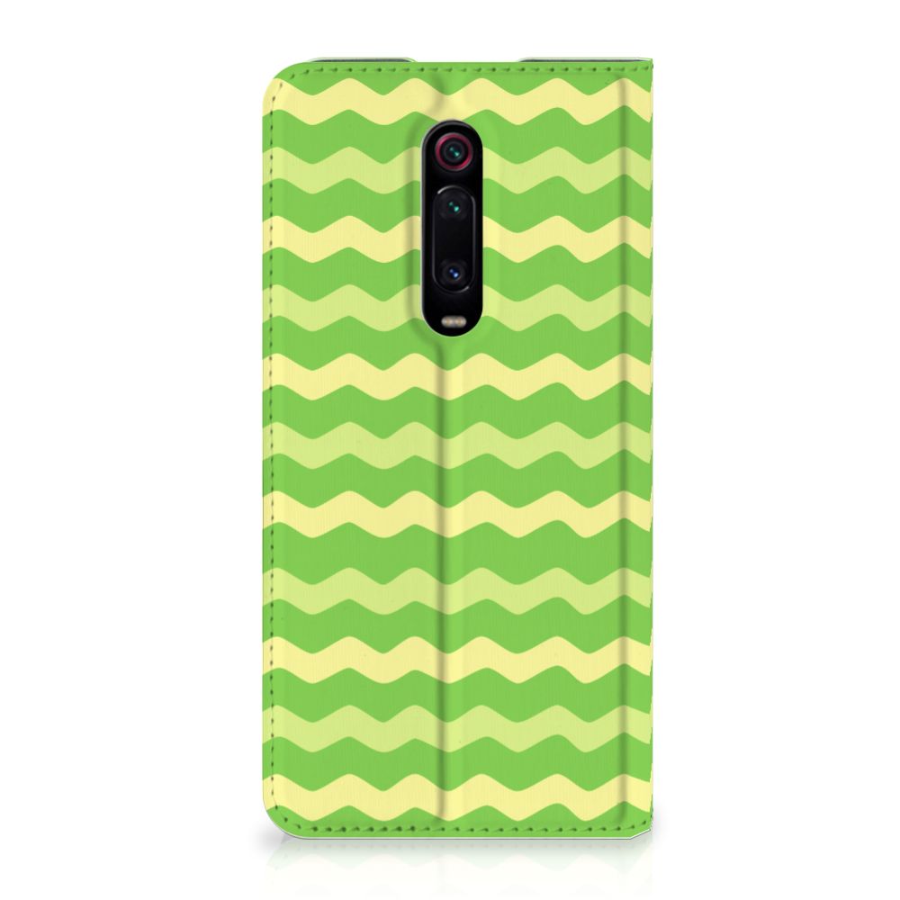 Xiaomi Redmi K20 Pro Hoesje met Magneet Waves Green - B2C Telecom