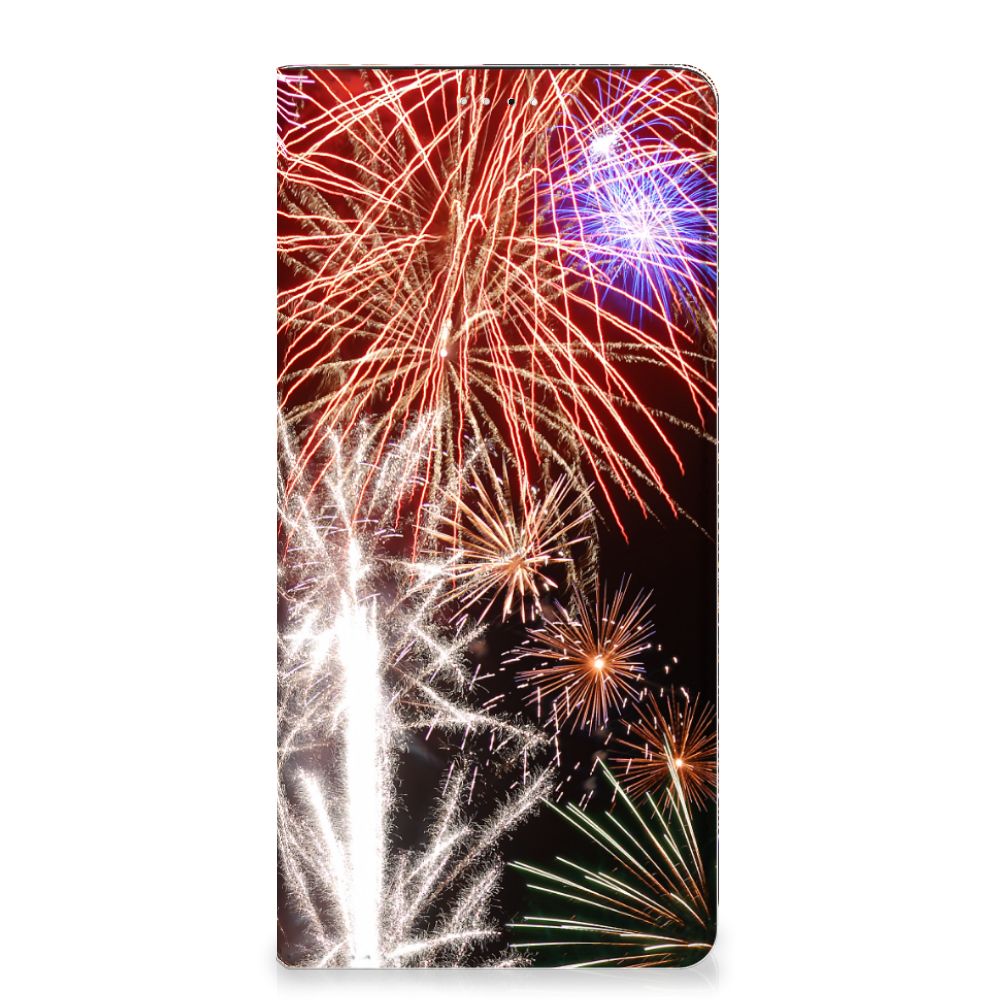 Samsung Galaxy A33 5G Hippe Standcase Vuurwerk - B2C Telecom