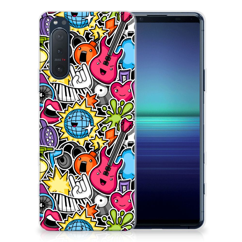 Sony Xperia 5II Silicone Back Cover Punk Rock