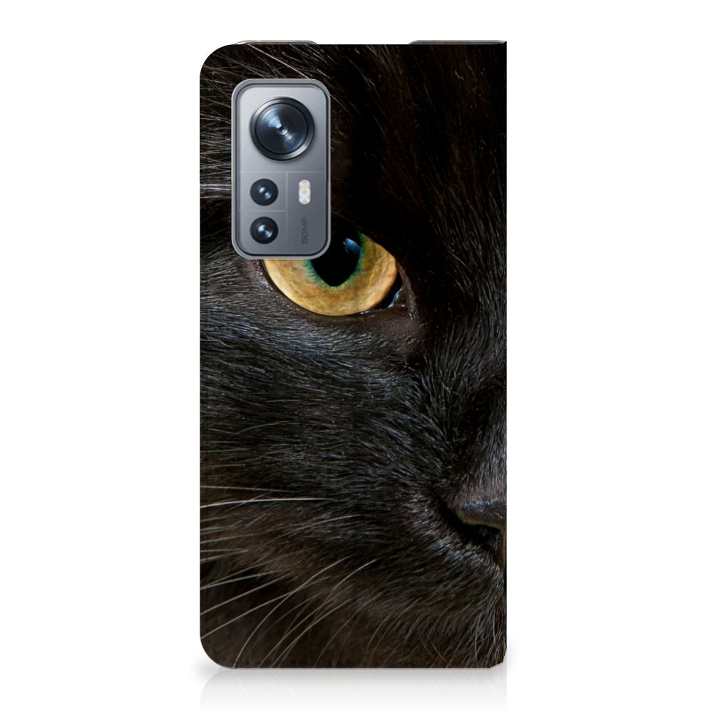 Xiaomi 12 | 12X Hoesje maken Zwarte Kat - B2C Telecom