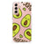 Samsung Galaxy S21 FE Stevig Bumper Hoesje Avocado Singing B2C Telecom