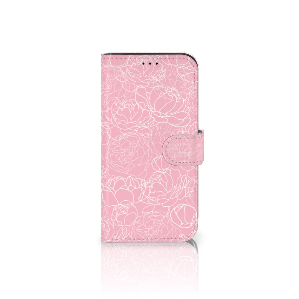 iPhone 13 Pro Hoesje White Flowers