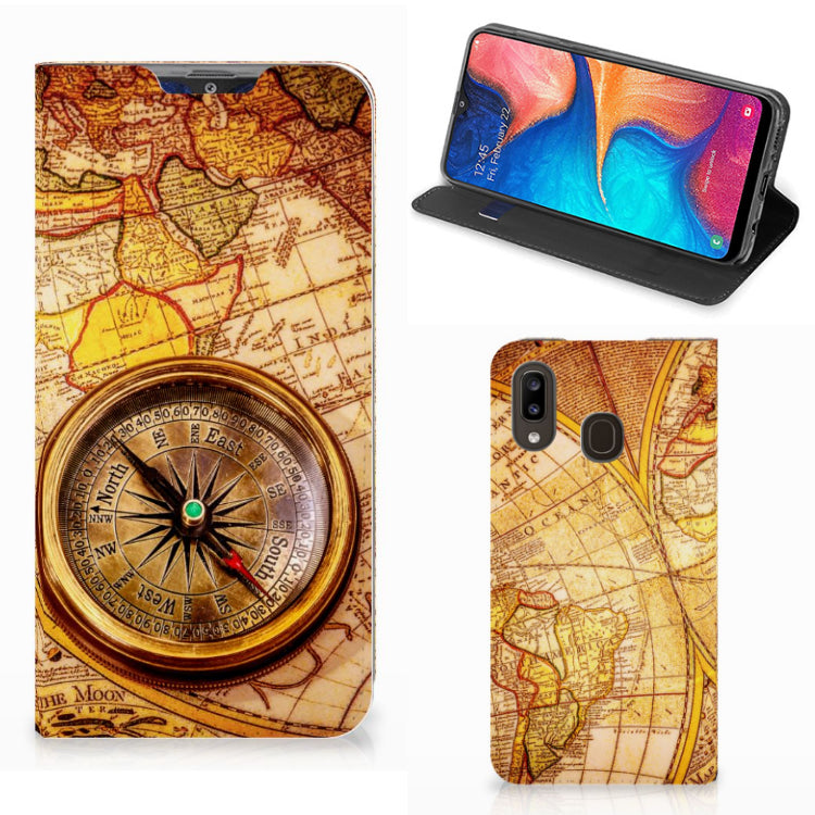 Samsung Galaxy A30 Book Cover Kompas