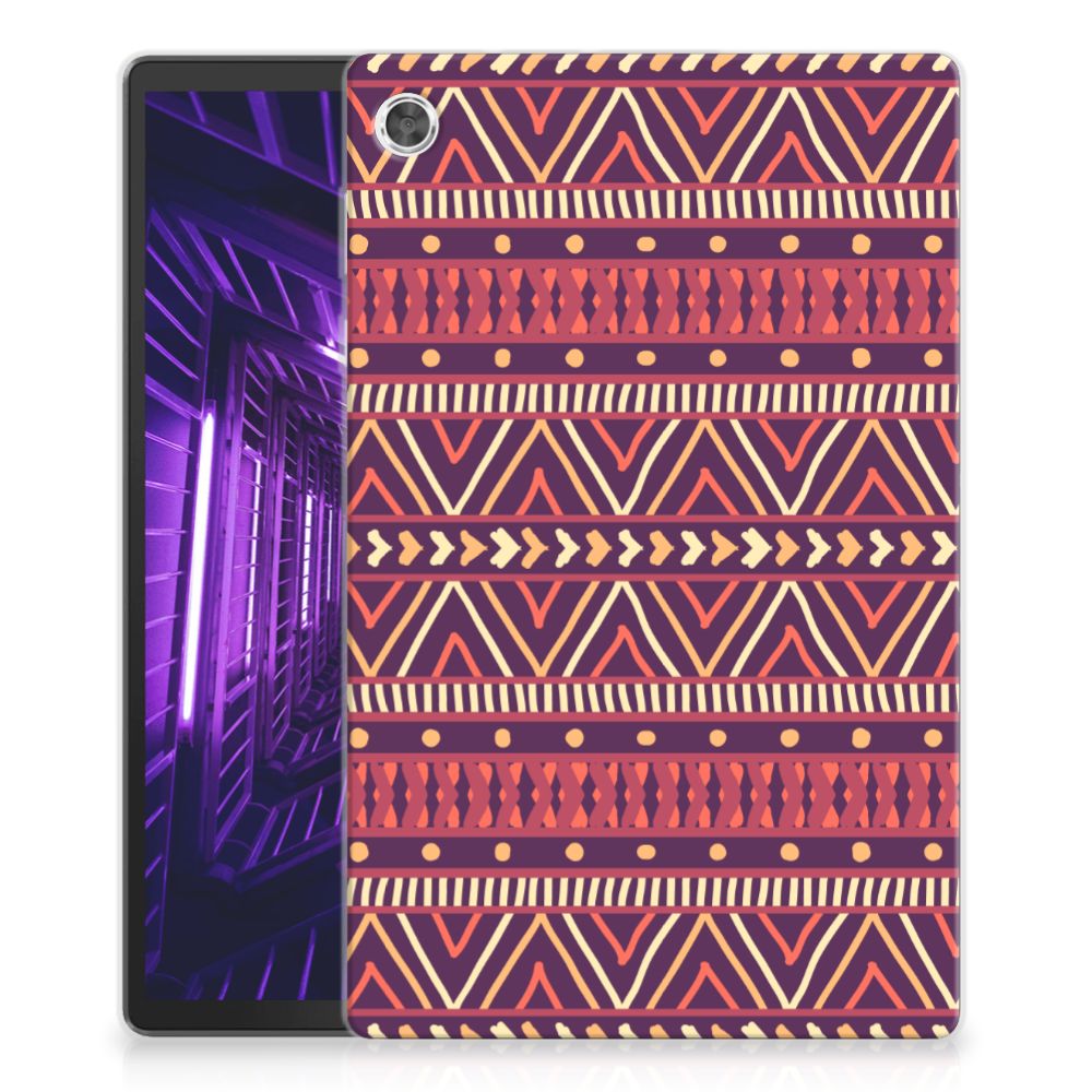 Lenovo Tab M10 Plus Hippe Hoes Aztec Paars - B2C Telecom