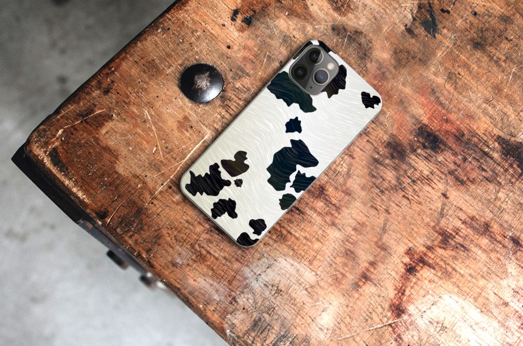 Apple iPhone 11 Pro TPU Hoesje Koeienvlekken