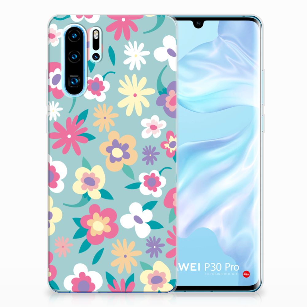 Huawei P30 Pro TPU Case Flower Power