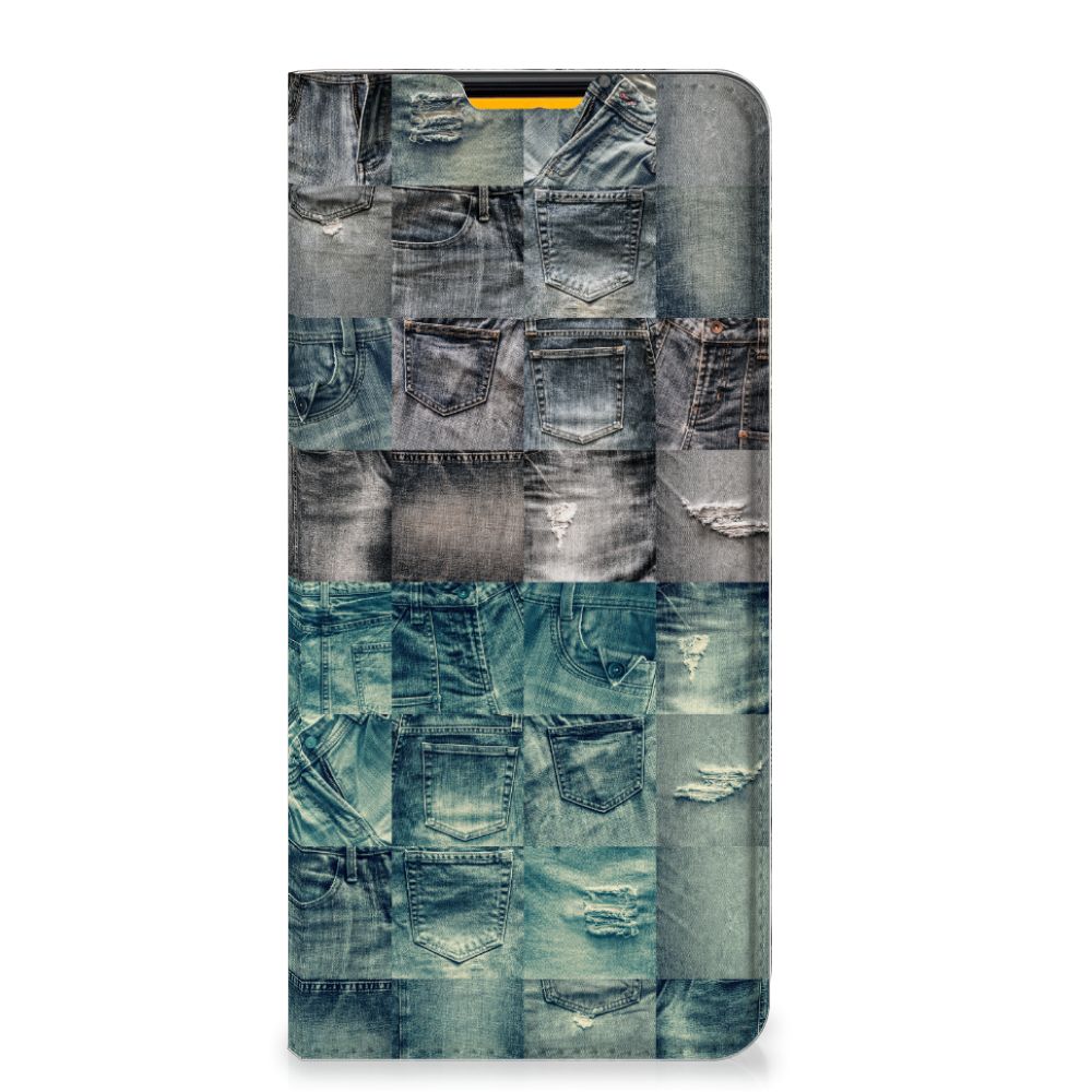 Hippe Standcase Samsung Galaxy M52 Spijkerbroeken - B2C Telecom