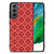 Samsung Galaxy S21FE Back Case Batik Rood