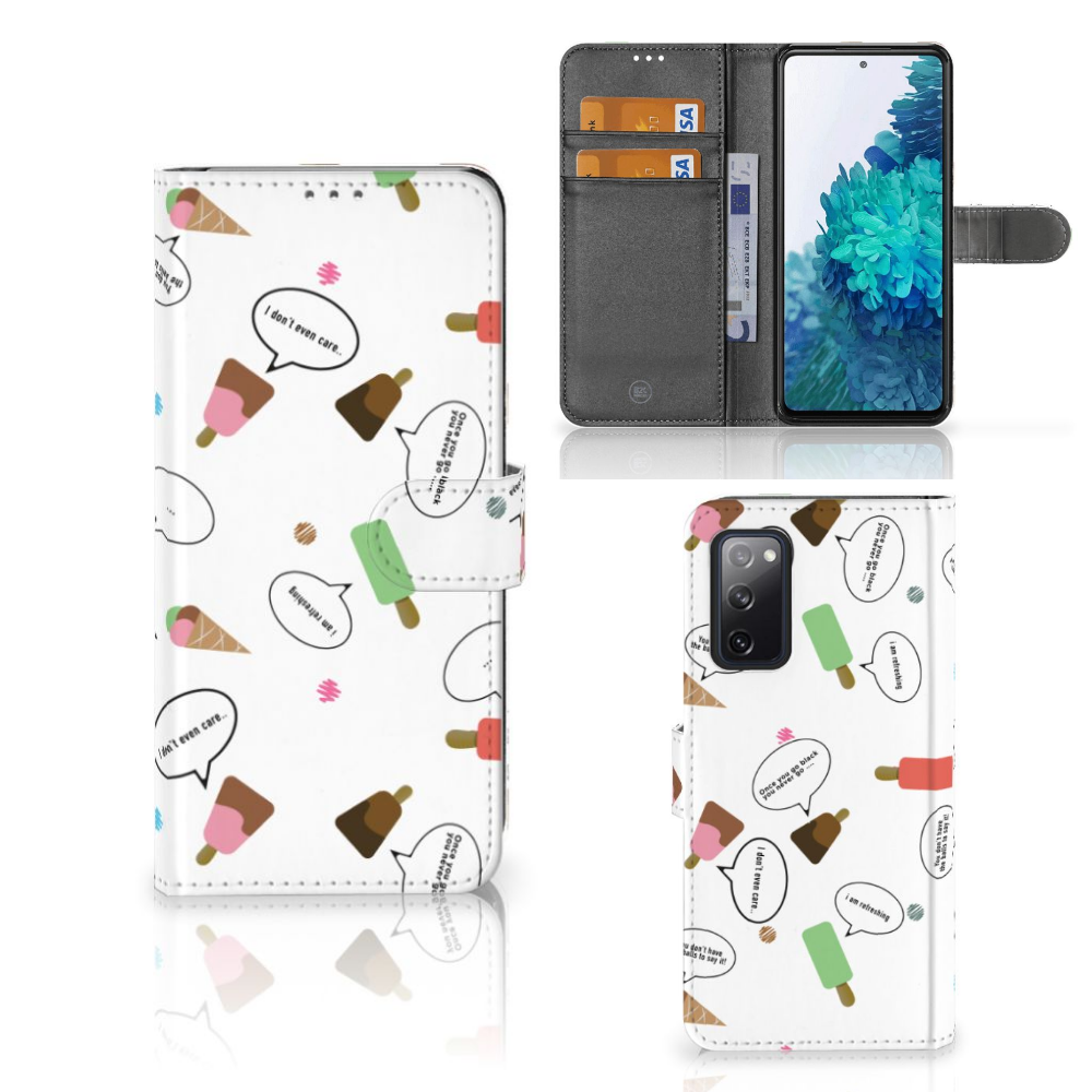 Samsung Galaxy S20 FE Book Cover IJsjes