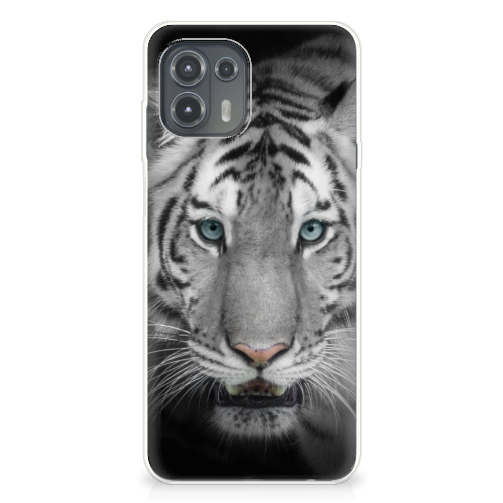 Motorola Edge 20 Lite TPU Hoesje Tijger