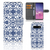 Samsung Galaxy S10 Hoesje Flower Blue