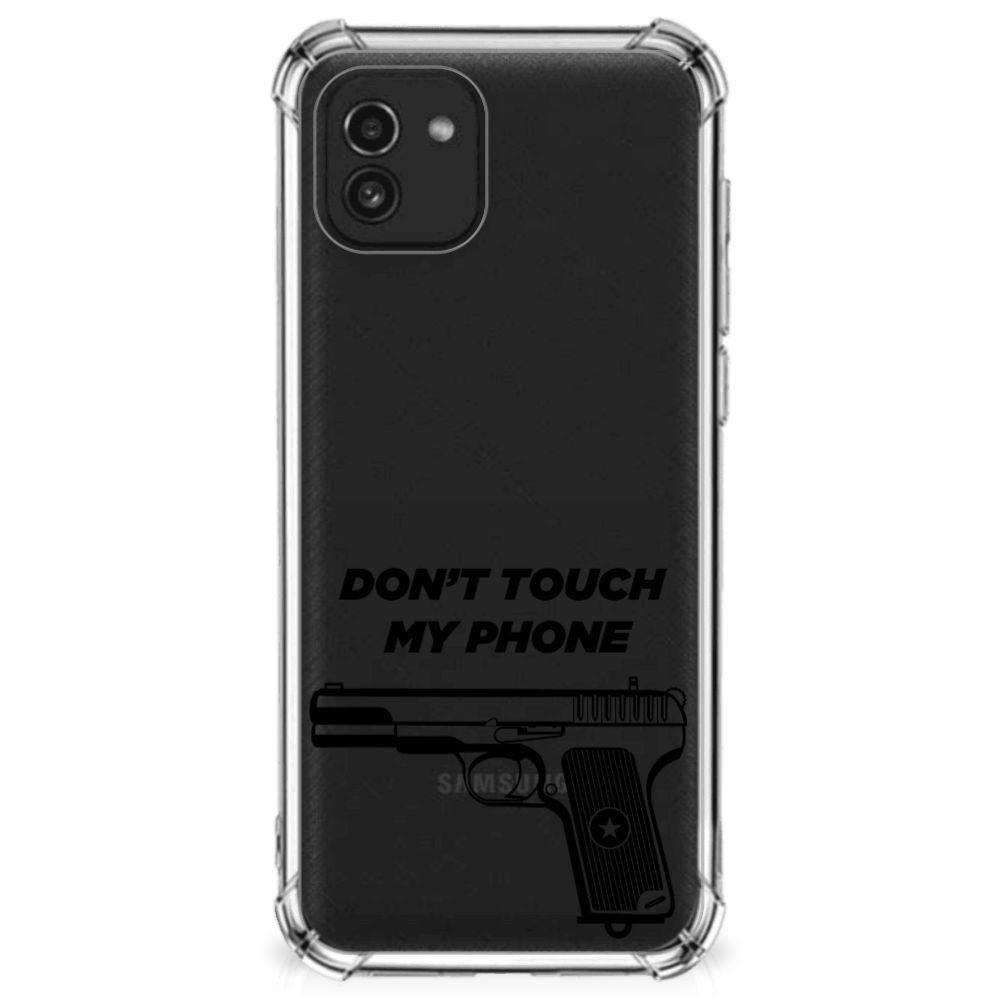 Samsung Galaxy A03 Anti Shock Case Pistol DTMP B2C Telecom