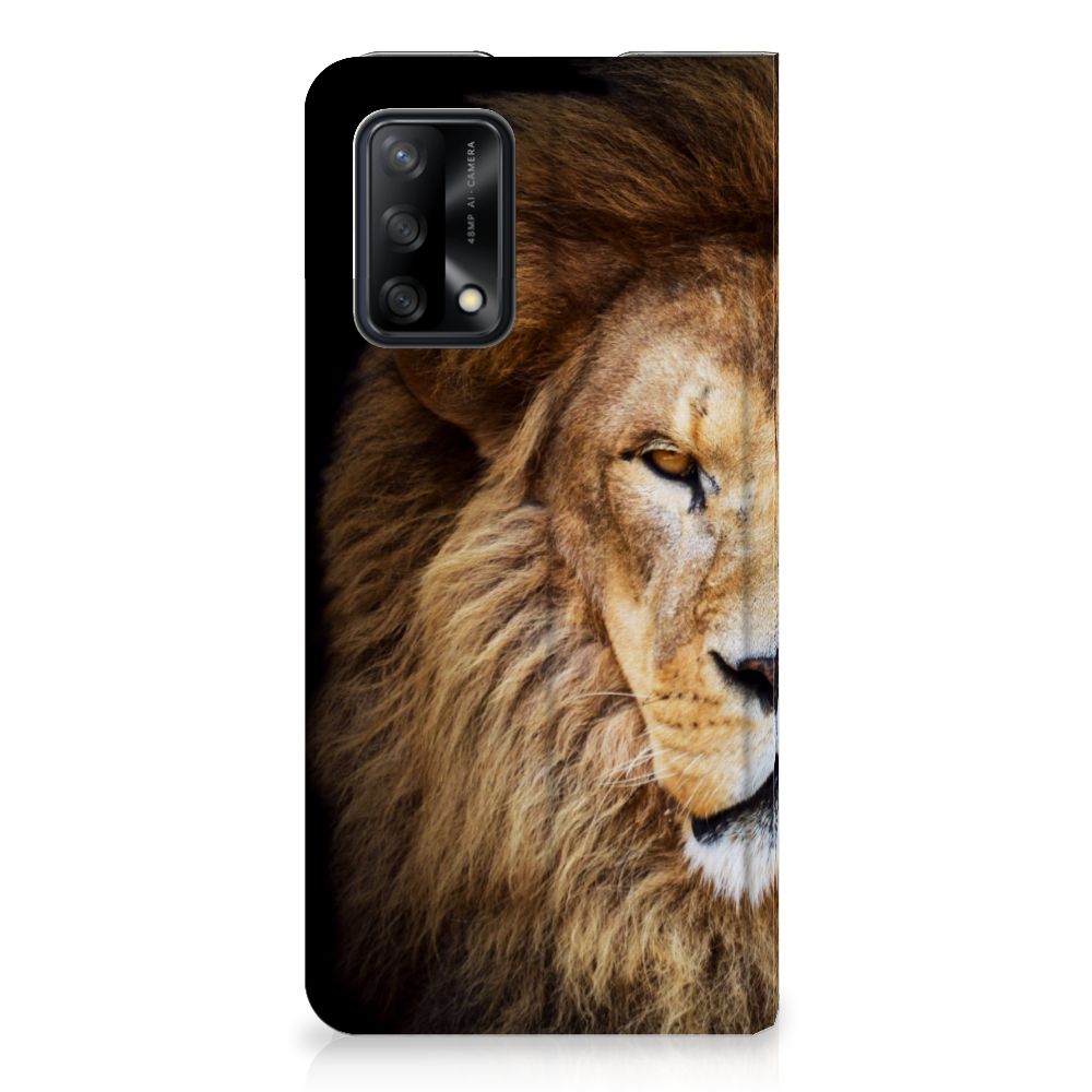 OPPO A74 4G Hoesje maken Leeuw - B2C Telecom