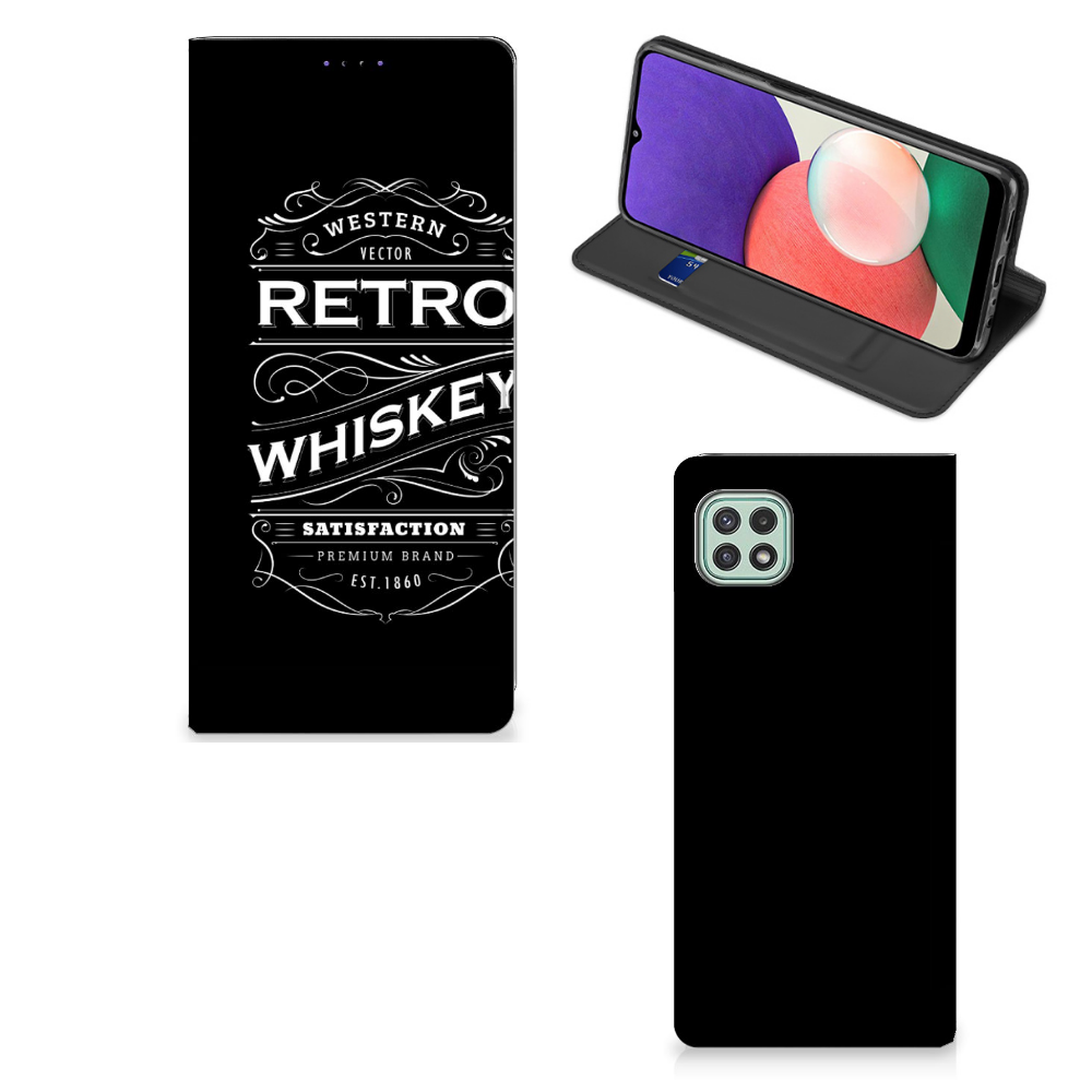 Samsung Galaxy A22 5G Flip Style Cover Whiskey - B2C Telecom