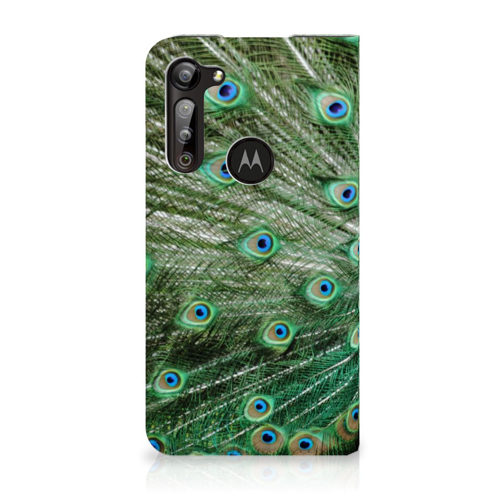 Motorola Moto G8 Power Hoesje maken Pauw - B2C Telecom