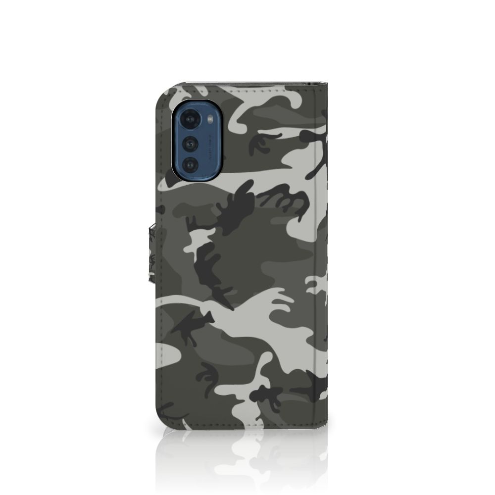 Motorola Moto E32 | Moto E32s Telefoon Hoesje Army Light