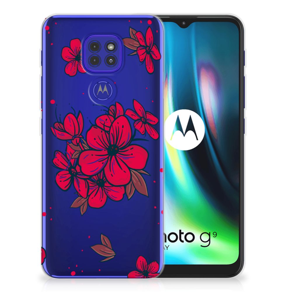 Motorola Moto G9 Play | E7 Plus TPU Case Blossom Red B2C Telecom