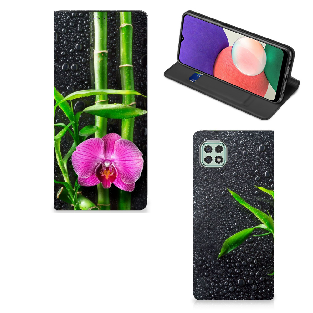 Samsung Galaxy A22 5G Smart Cover Orchidee - B2C Telecom
