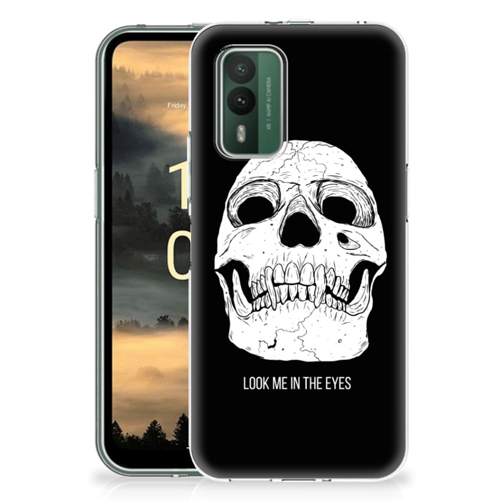 Silicone Back Case Nokia XR21 Skull Eyes