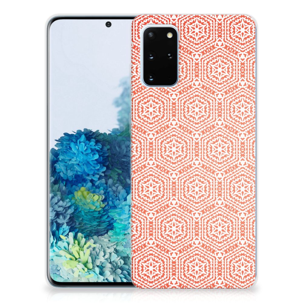 Samsung Galaxy S20 Plus TPU bumper Pattern Orange