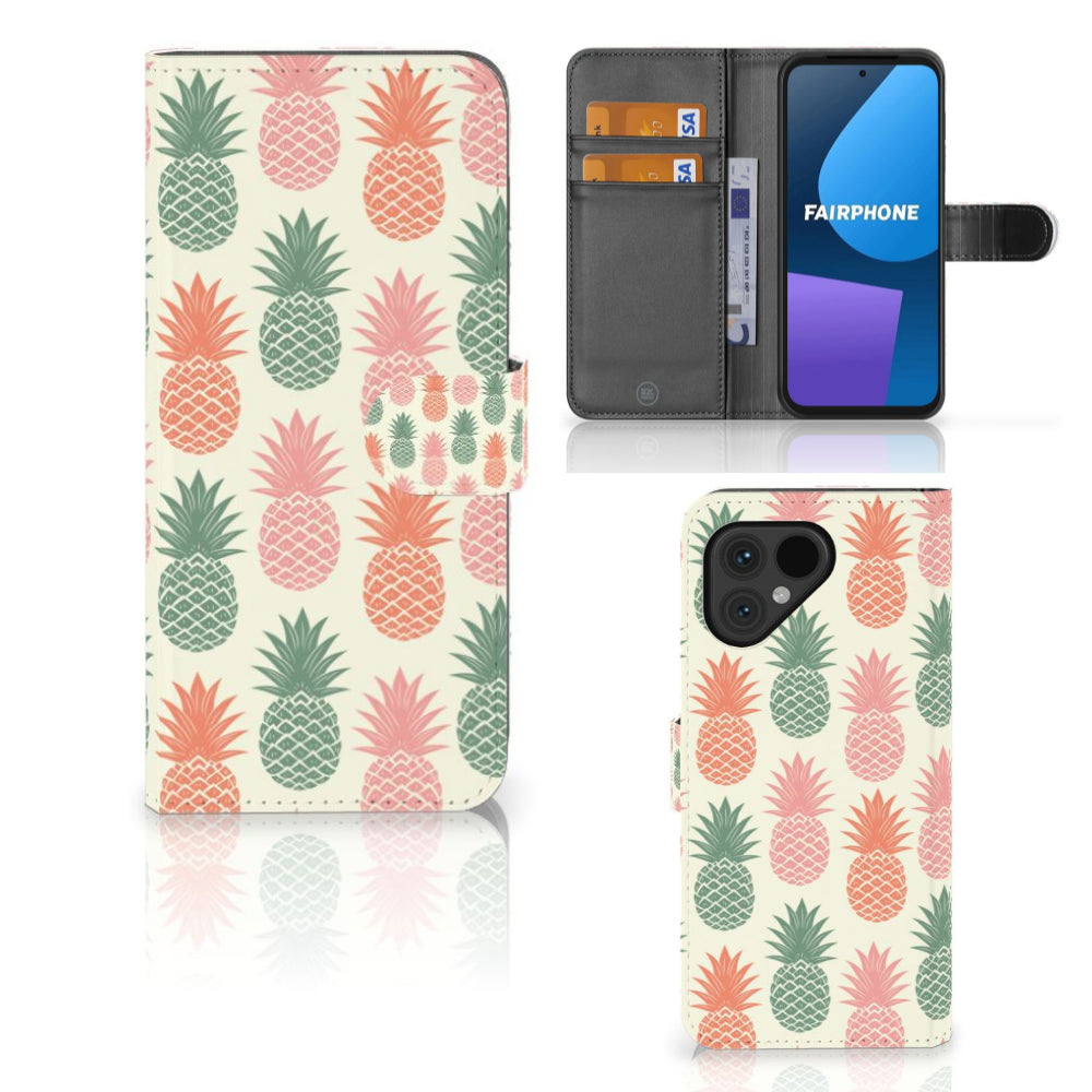 Fairphone 5 Book Cover Ananas